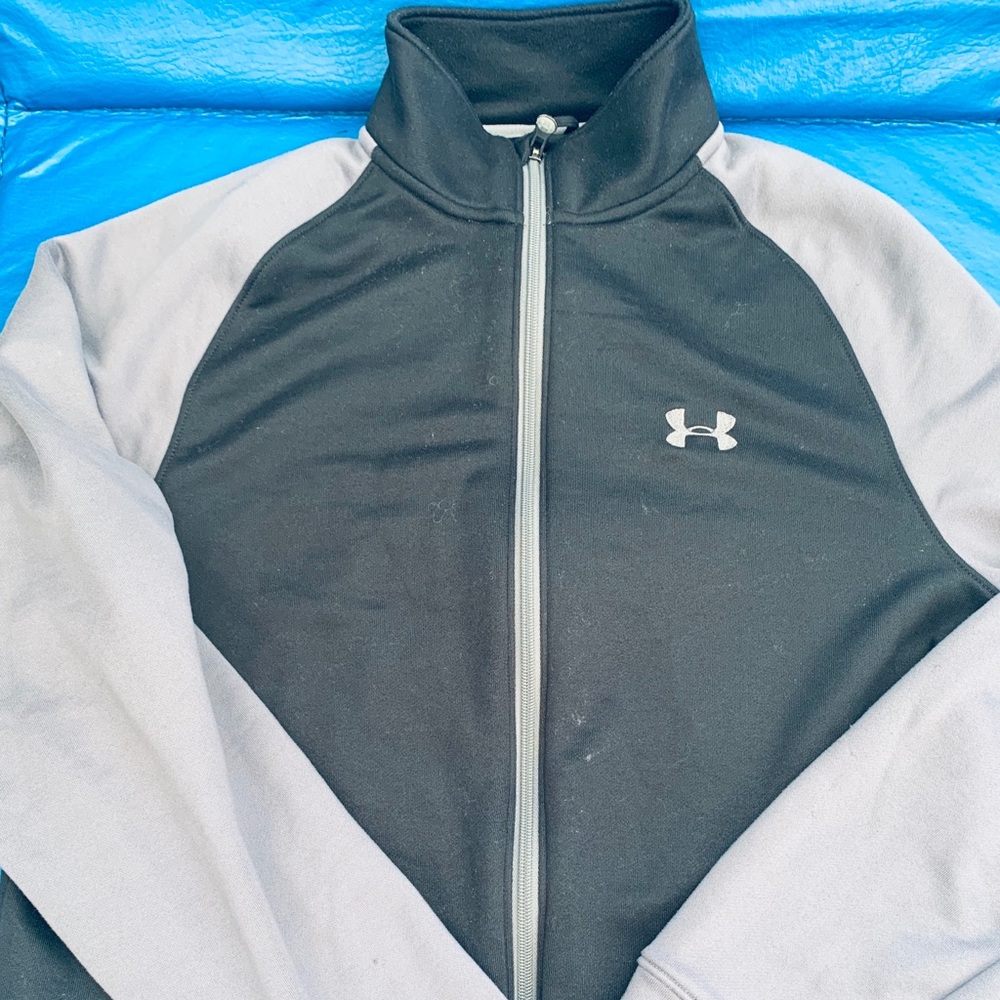 Men’s jacket sweater. Under Armor track jacket.